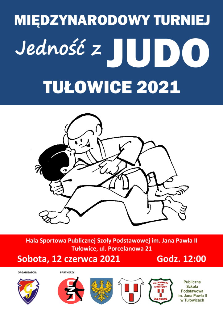 plakat judo tułowice 2021